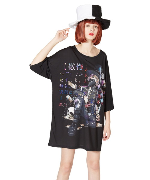 ankoROCK tシャツ Tシャツ 7つの大罪『傲慢』Tシャツ -メガビッグ