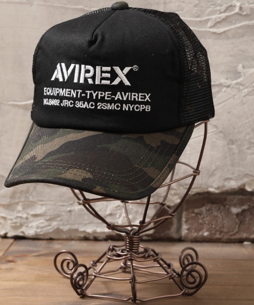 AVIREX（アヴィレックス） キャップ 帽子 アビレックス メッシュ