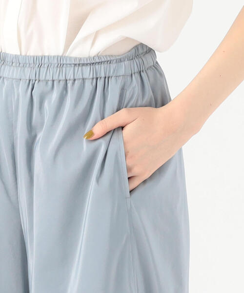コットン‱ パンツ PayPayモール店 - 通販 - PayPayモール ルミナスローン ギャザーイージーパンツ ZOZOTOWN ⒭ャンブレー