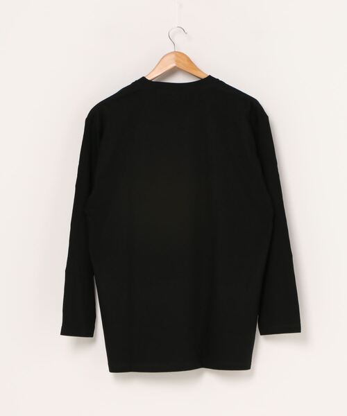 Rakugaki ロンT 赤飯 × AZI by Rakugaki Nostalgic Long T-Shirts BLACK