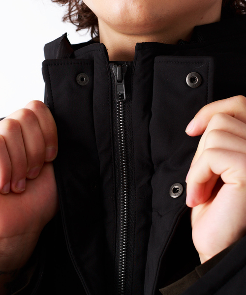 ABAHOUSE（アバハウス） ブルゾン アウター ハイブリット フードコート