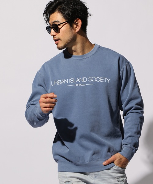 クプルオー スウェット ピグメントクルーネックプルオーバー ZOZOTOWN PayPayモール店 - 通販 - PayPayモール アパレルの