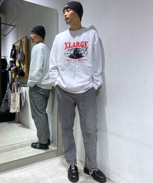 得価即納 スウェット PayPayモール店 - 通販 - PayPayモール RECORDS CREWNECK SWEAT ZOZOTOWN 大人気