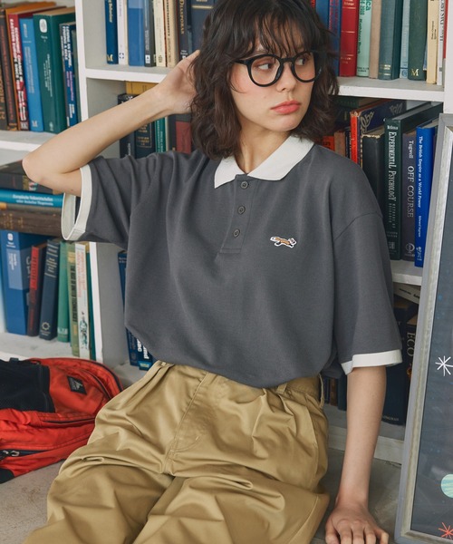 ツインティップライン ワンポイント刺繍ロゴ ロングスリーブポロシャツ FRED PERRY（フレッドペリー）の「[FRED PERRY/フレッドペリー] ツイン