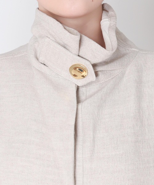 tシャツ BY MALENE BIRGER / GUSTAVSSON(リネンハーフスリーブチュニックワンピース) レディース BY MALENE BIRGER tシャツ / GUSTAVSSON(リネンハーフスリーブ