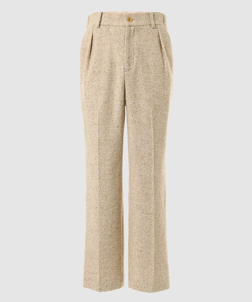 DIGAWEL（ディガウェル） パンツ In tuck Pants(1)tweed : ZOZOTOWN 