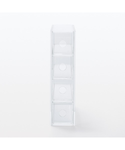 無印良品（MUJI） 収納 アクリルメガネ・小物ケース 約幅6．7×奥行