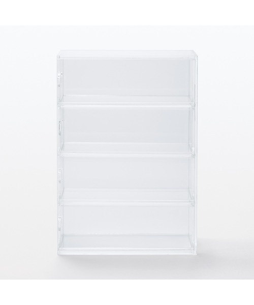 無印良品 コレクションBOX×2個、メガネ・小物ケース×１個、小物ラック×１個 アクリルメガネ・小物ケース | 無印良品
