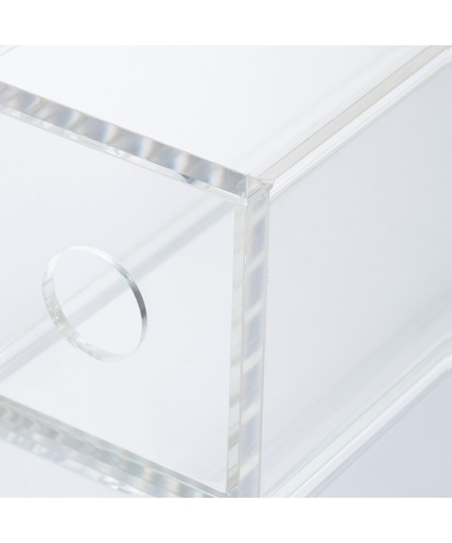 無印良品（MUJI） 収納 アクリルメガネ・小物ケース 約幅6．7×奥行
