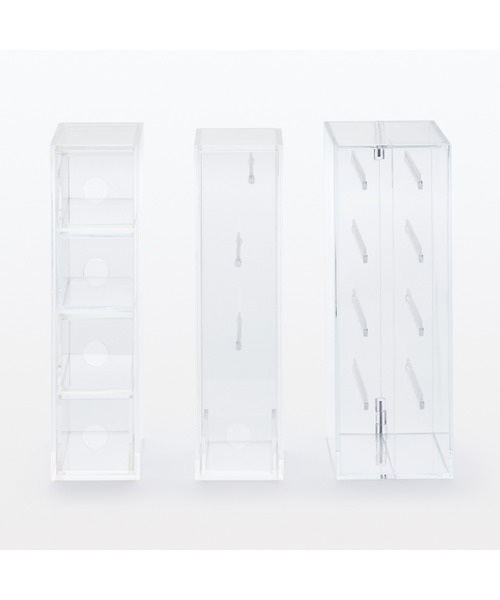 無印良品（MUJI） 収納 アクリルメガネ・小物ケース 約幅6．7×奥行