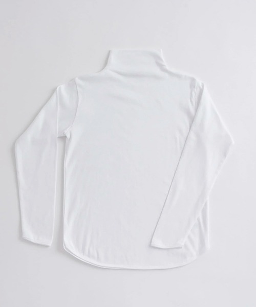 tシャツ コットンフライス ハイネックプルオーバー レディース D tシャツ コットンフライス ハイネックプルオーバー レディース