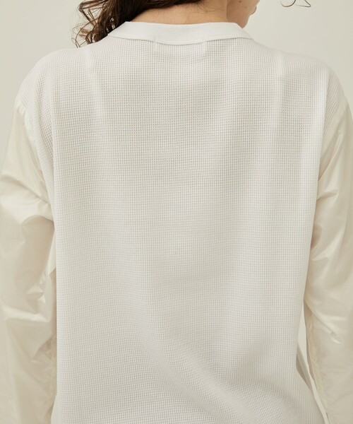 TOGA PULLA ナイロン半袖Tシャツ トーガ TOGA tシャツ 「TOGA PULLA/トーガプルラ」ナイロンスリーブTOP