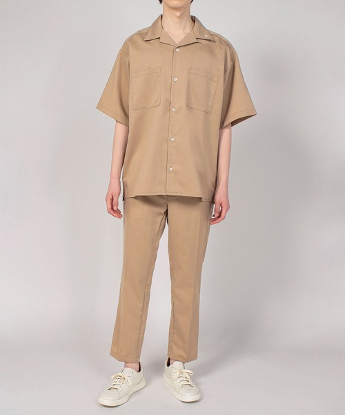 FLEX シャツ 「FLEX」Open collared shirt / オープンカラーシャツ
