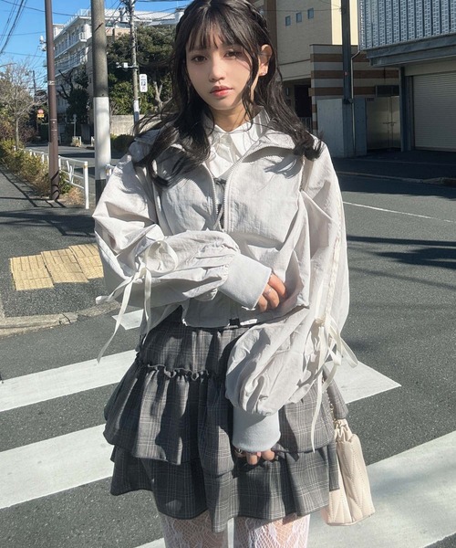 AS KNOW AS（アズノゥアズ） ブルゾン ジャンバー ナイロン サイド