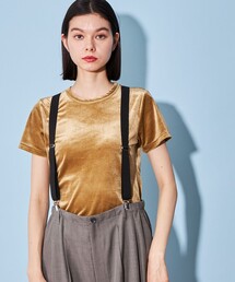 tシャツ 「CITEN」ベロア コンパクト Tシャツ レディース｜ZOZOTOWN Yahoo!店