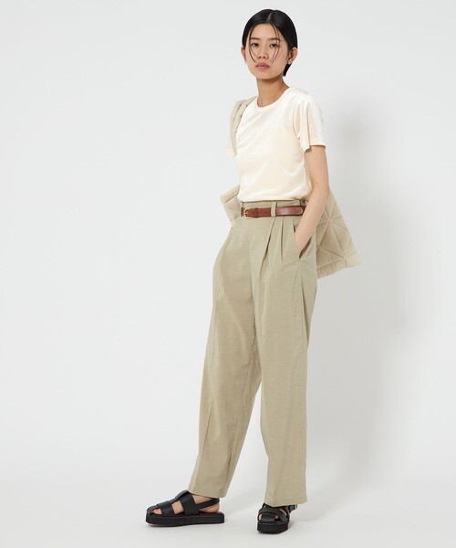 tシャツ ベロアコンパクトTシャツ レディース CITEN tシャツ 「CITEN」ベロア コンパクト Tシャツ レディース