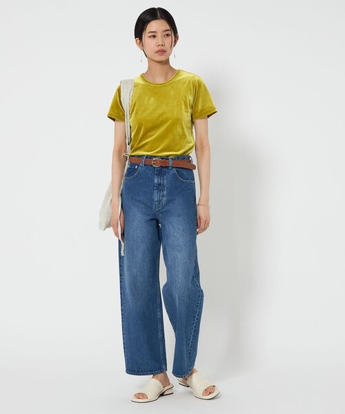 tシャツ ベロアコンパクトTシャツ レディース CITEN tシャツ 「CITEN」ベロア コンパクト Tシャツ レディース