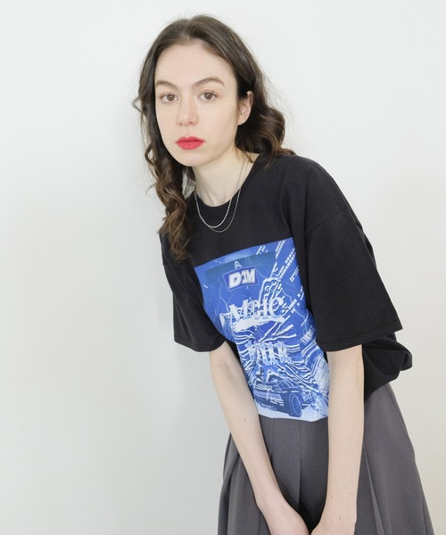 tシャツ FRUIT OF THE LOOM×亀石将也　GRAPHIC TEE レディース メンズ FRUIT OF THE LOOM tシャツ LOOM×亀石将也 GRAPHIC TEE