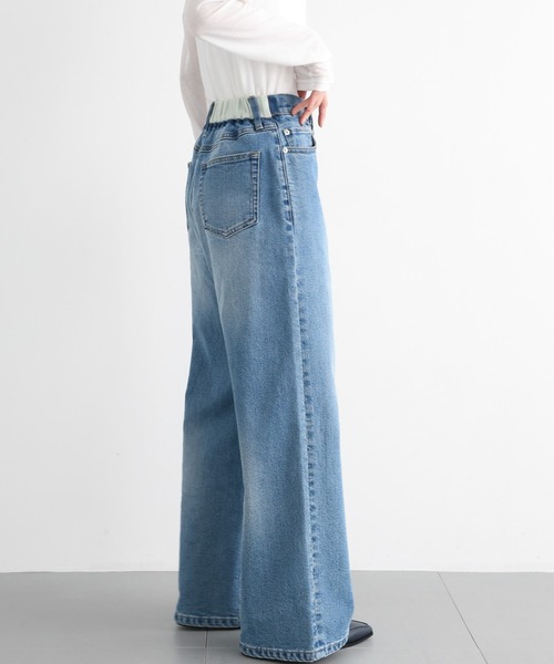 【美品】 24ss バンヤードストーム　ワイドデニム　パンツ BARNYARDSTORM ジーンズ デニム デニムパンツ / ソフトウエスト