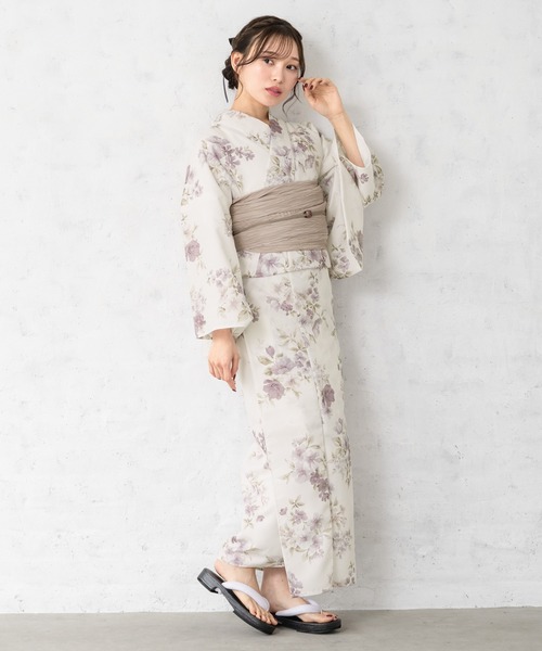 浴衣 夏を彩るレディース浴衣2点セット （浴衣＋帯） レディース