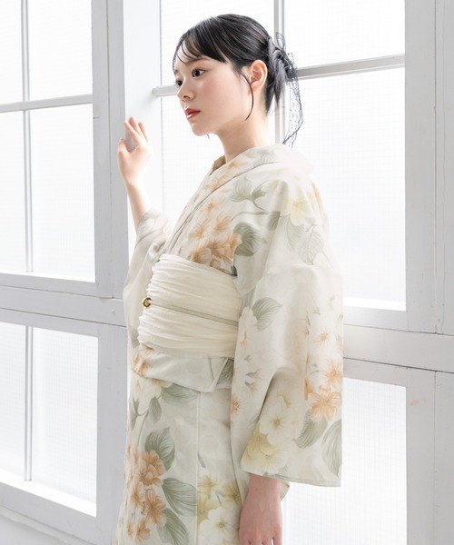 浴衣 夏を彩るレディース浴衣2点セット （浴衣＋帯） レディース