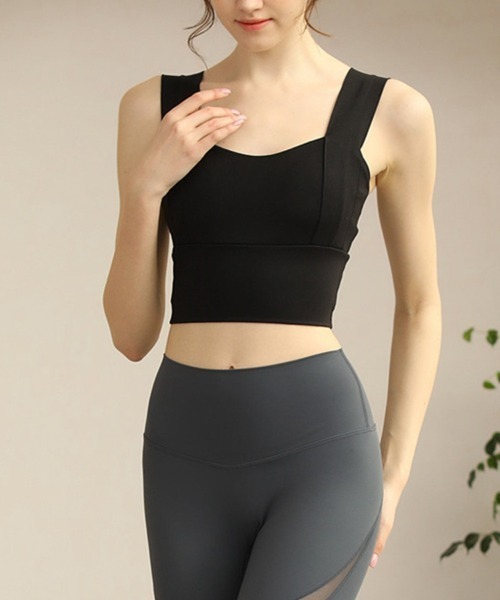 SAISON DE PAPILLON（セゾンドパピヨン） スポーツブラ カップ付きブラ