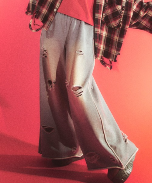202 Danke Schon 　パーカー　バンツ WEB&DEPOT限定】DankeSchon/ST TWILL FLAP PANTS | L.H.P