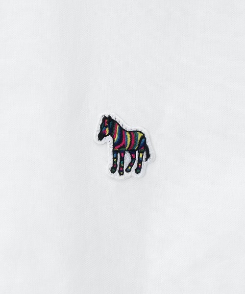 人気★Paul Smith Sports Stripe Zebra ワンポイント 半袖シャツ Sports Stripe Zebra