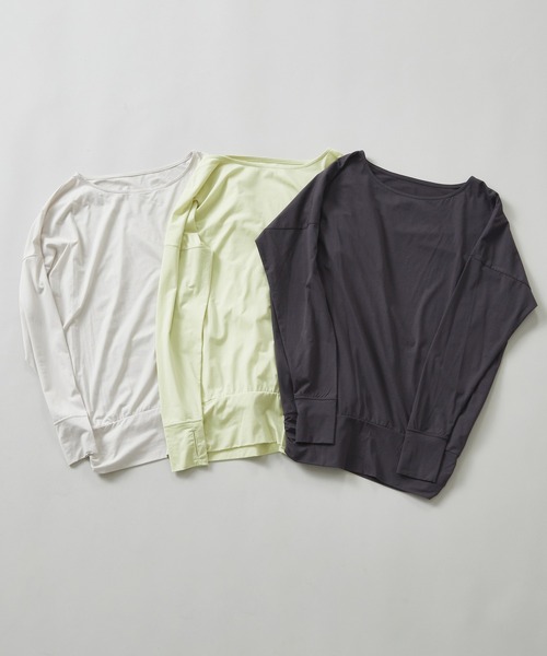 tシャツ Julier (定番)ライトプライム長袖プルオーバー レディース Julier tシャツ (定番)ライトプライム長袖プルオーバー