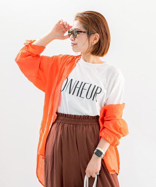 トゥモローランド⭐︎MACPHEE⭐︎ラミー100%長袖シャツ ブルーム 