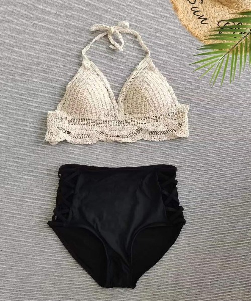 gossip!ロサンゼルス 水着 2wayクロシェ水着 / スイムウェア / 2点