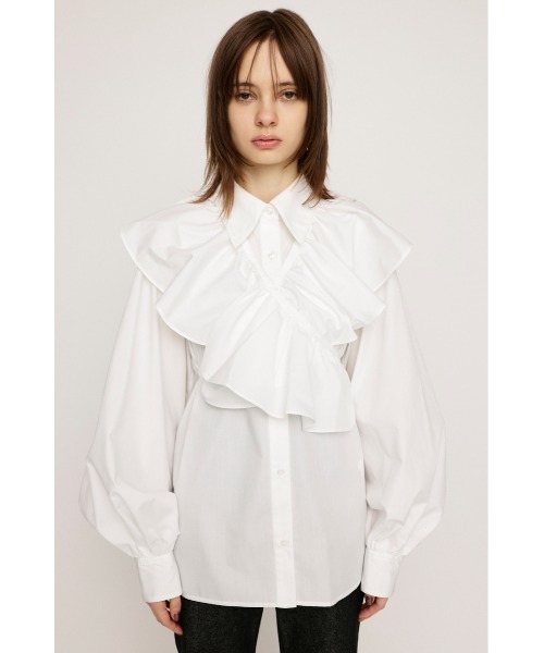 SLY - 完売ブラウス SLY ブラウス シャツ MANY WAY FRILL BL メニーウェイ フリル