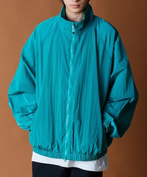 R.（rehacer） ナイロンジャケット R. : Loose Sunshade Stand Jacket