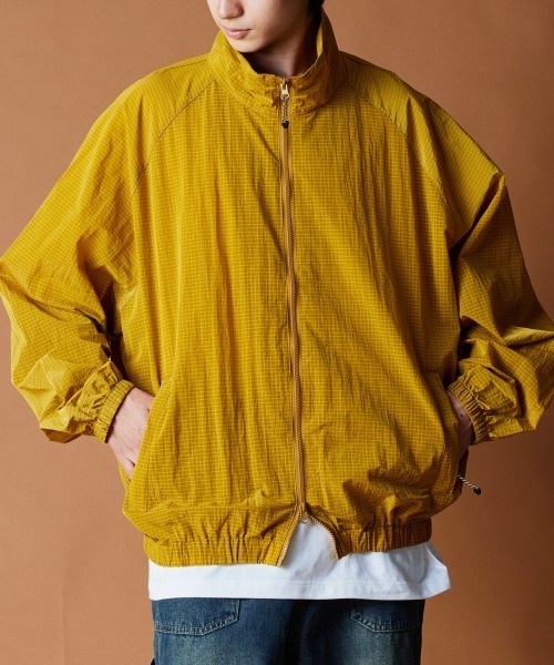Rさま専用　ナイロンファンネルネックジャケット R. ナイロンジャケット : Loose Sunshade Stand Jacket メンズ