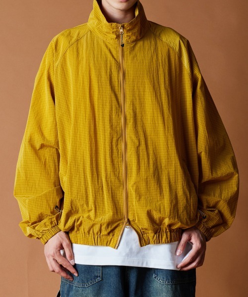 Rさま専用　ナイロンファンネルネックジャケット R. ナイロンジャケット : Loose Sunshade Stand Jacket メンズ