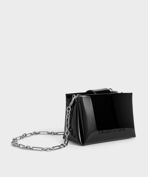 CHARLES & KEITH◆Bosie トップハンドルポーチ◆送料込 CHARLES ＆ KEITH ポーチ Bosie ボシー トップハンドルポーチ