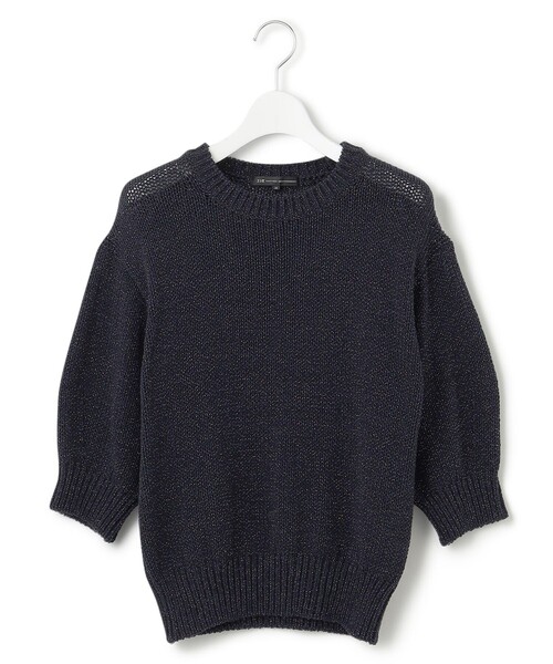 【シマトネリコ】23区　ルレックスバルキー ラメニット 23区 ニット セーター 「洗える」ルレックスバルキー ラメニット