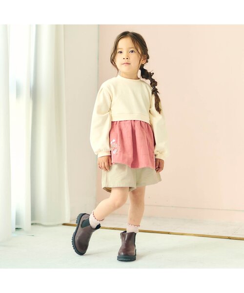 るん。キッズスマイルパンツ　女の子 Seraph パンツ まいにちショートパンツ キッズ 子供服 女の子