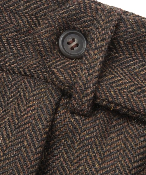 Noen（ノエン） スラックス シンチバックツイードスラックス