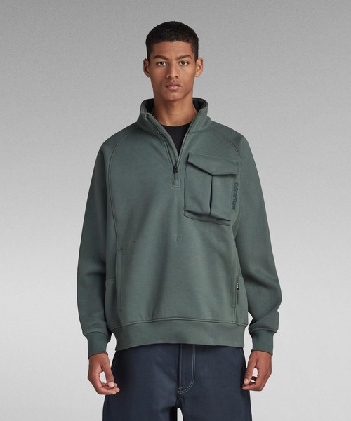 G-STAR RAW トレーナー スウェット ANORAK LOOSE SWEATER/オーバー 