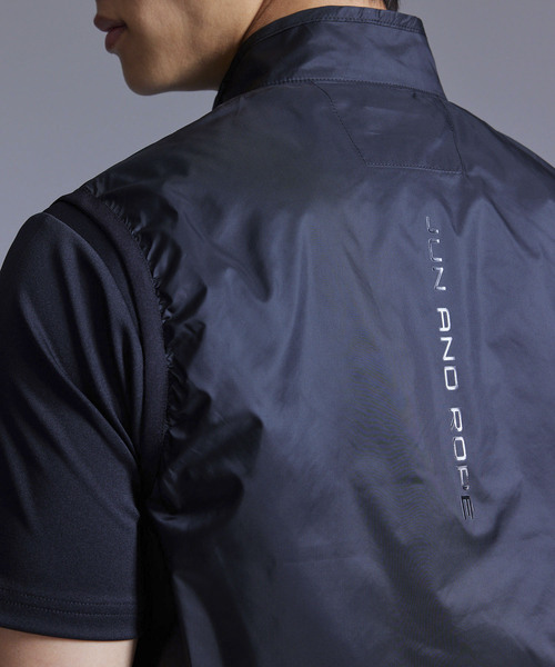 JUN&ROPE'（ジュンアンドロペ） ベスト ジレ 「NOIR」「防風」リモンタ