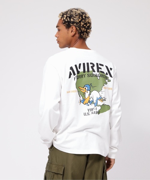 国内発送☆AVIREX☆SHEETING T-SHIRT S.F.W 楽天市場】AVIREX 公式通販｜《WEB&DEPOT限定》SPEAR HEAD T