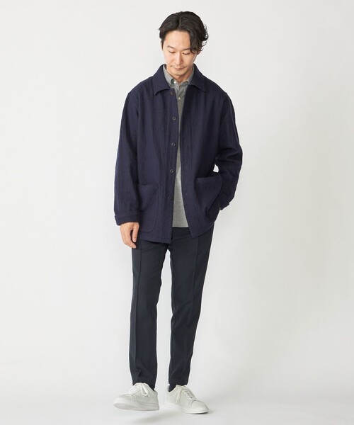 SHIPS（シップス） ブルゾン アウター SHIPS: ブラッシュド シャツ