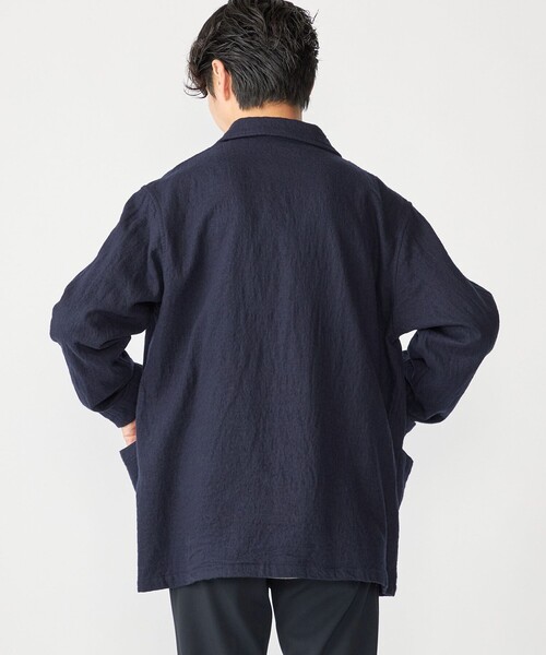 SHIPS（シップス） ブルゾン アウター SHIPS: ブラッシュド シャツ