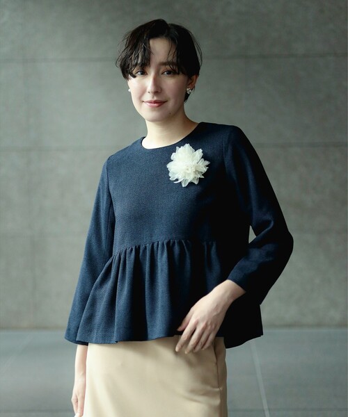 B：MING by BEAMS ブラウス シャツ 「フォーマル」ライト
