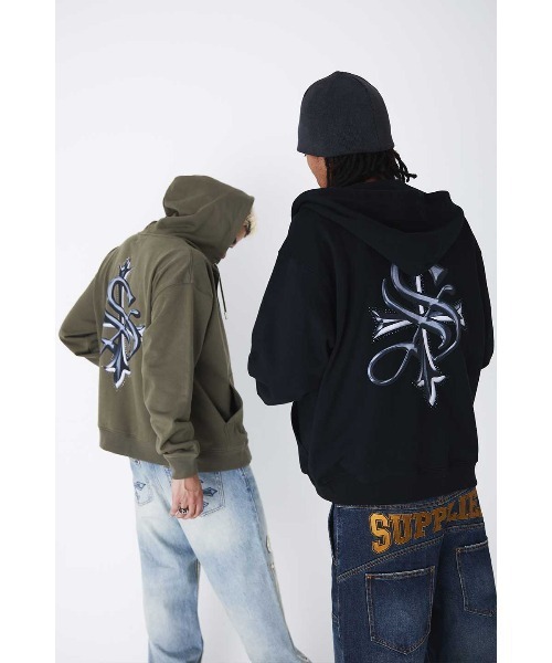 SUPPLIER（サプライヤー） パーカー フーディー｜Chrome Cross Zip