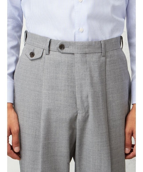 TRANS CONTINENTS（トランスコンチネンツ） スラックス ワンタック