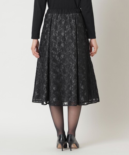 TO BE CHIC（トゥー ビー シック） スカート レース刺しゅう スカート