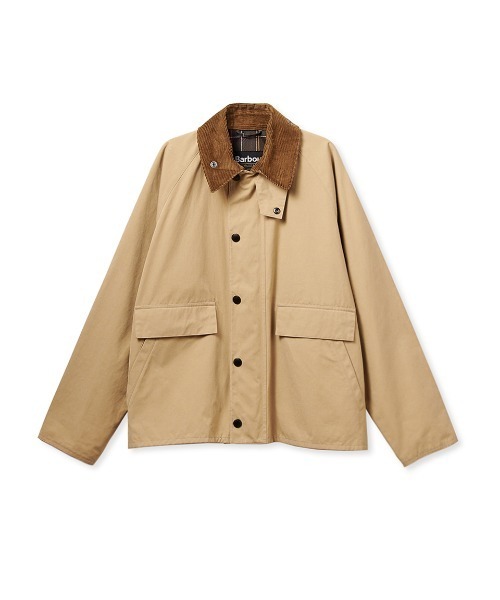 Barbour ブルゾン アウター 「BORROWDALE / ボロウデイル」ピーチ 