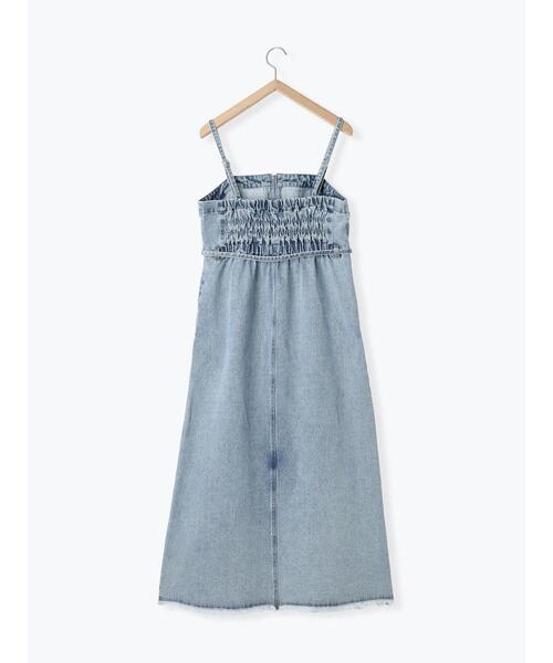 so4u（ソウフォーユー） ワンピース デニムキャミワンピース